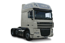 Car Hire Leith - 44 Tonne Sleeper Truck - Truck hire Leith