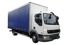 Car Hire Leith - 7.5 Tonne Curtain Side Truck - Truck hire Leith