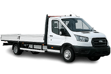 Car Hire Leith - Ford Transit Dropside Van - Van hire Leith